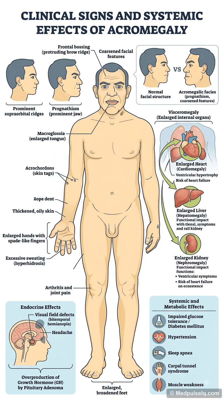 Acromegaly — Clinical Signs