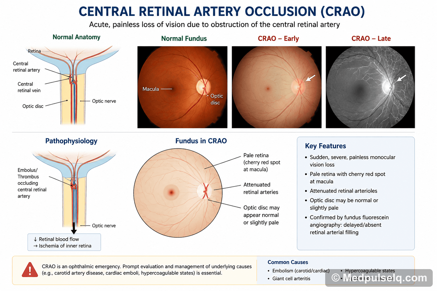 Central retinal artery occlusion — Ophthalmology