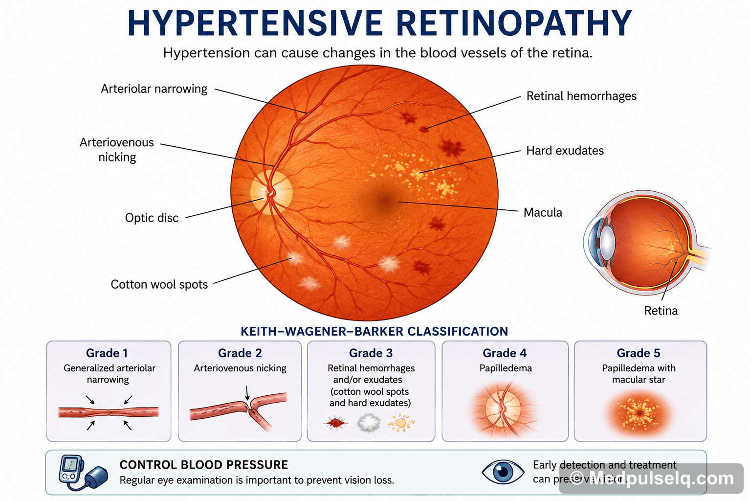 Hypertensive retinopathy — Ophthalmology