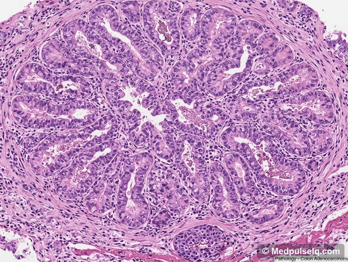 Colon adenocarcinoma — Pathology