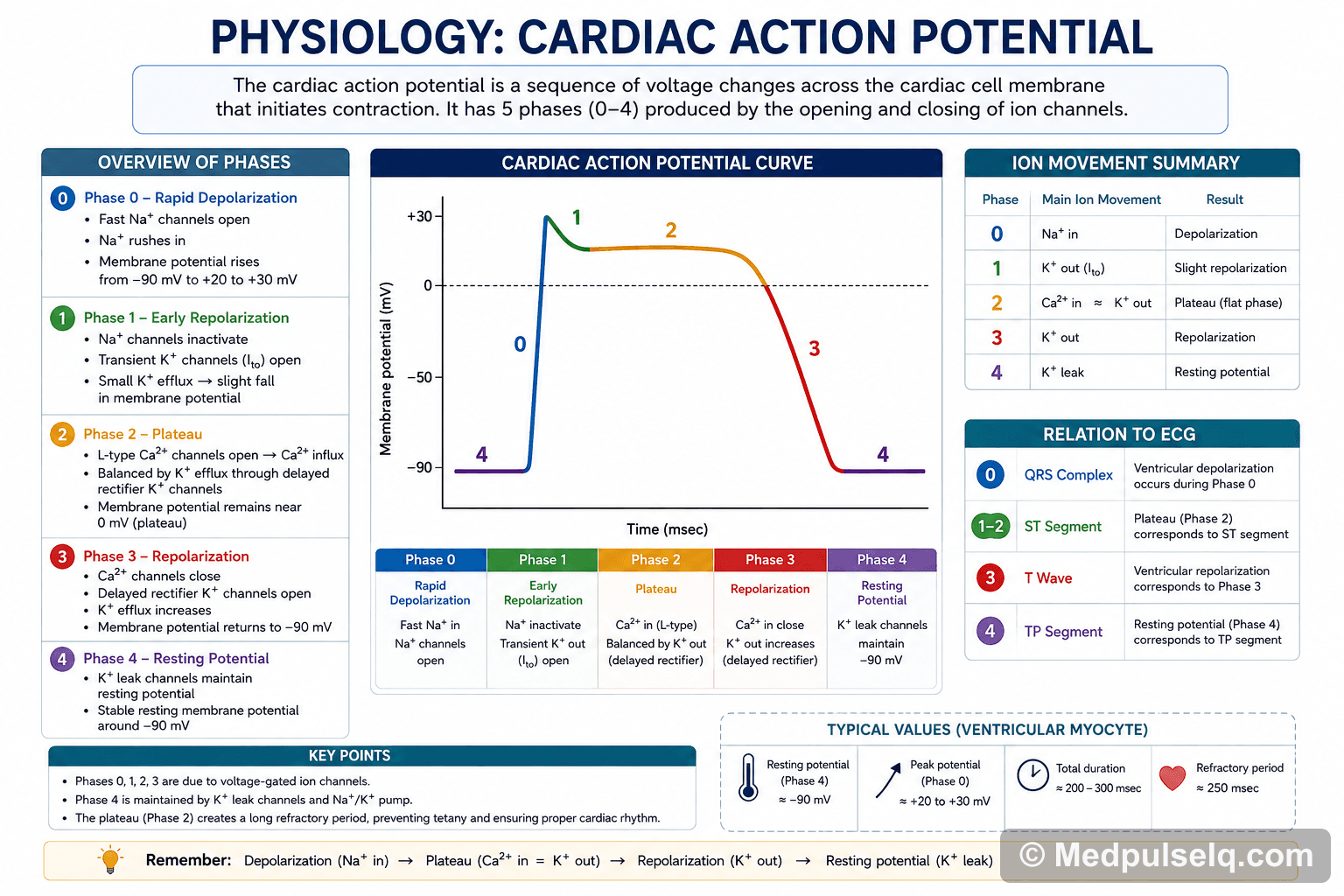 Cardiac action potential — Physiology